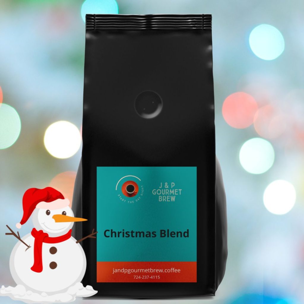 Christmas Blend Coffee (in a black bag)